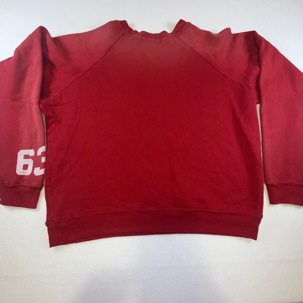 Daydreamer Athletic Dept Hockey Club Sweatshirt Red Graphic Pullover Small NWOT - Picture 6 of 9